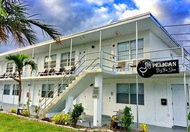 Exterior of the Pelican By The Sea Motel